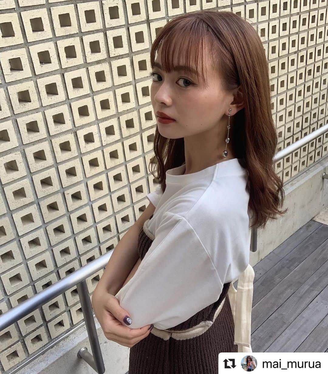 MURUAさんのインスタグラム写真 - (MURUAInstagram)「@mai_murua  ㅤㅤㅤ NEW HAIR 🧏🏻‍♀️❤️ 夏やから明るめにチェンジ🌈 めーっちゃ良い色やから嬉しい、、 . . #ヘアカラー #ニューカラー#ハイトーン #hair#haircolor#newcolor #hairstyle#haircut #murua#murua_official#murua_by_staff #fashion#code#ootd#love#camera #follow#murua_snap#photooftheday」7月25日 17時57分 - murua_by_staff