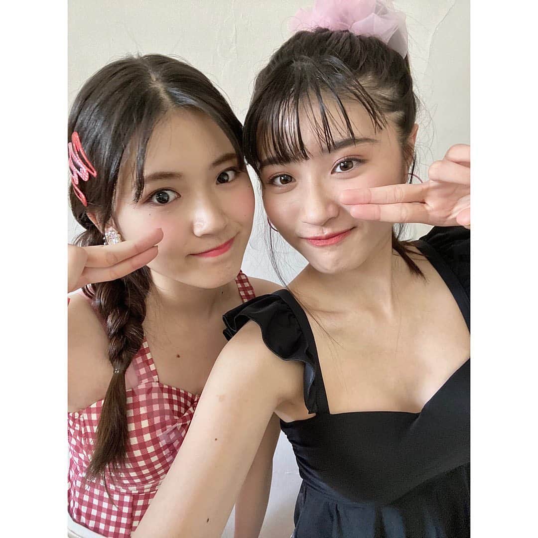 若林真帆のインスタグラム：「👙🤍 #マホカナ」