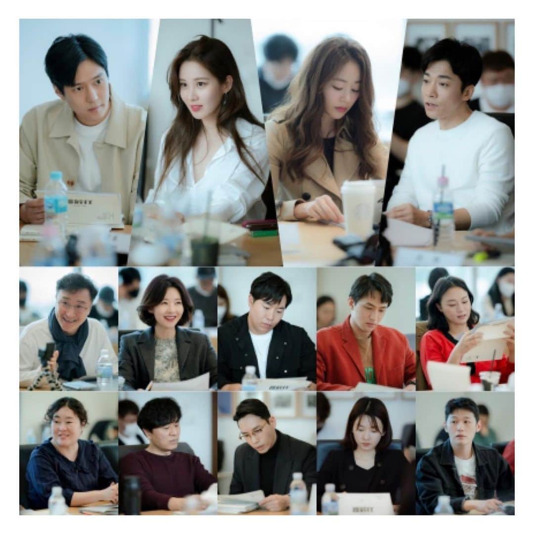 キム・ヒョジンさんのインスタグラム写真 - (キム・ヒョジンInstagram)「JTBC드라마 사생활 전체 대본 리딩 현장입니다💕 최고의 배우분들과 함께 할 수 있어서 행복한 현장입니다 💕」7月25日 21時08分 - hyojin__0705
