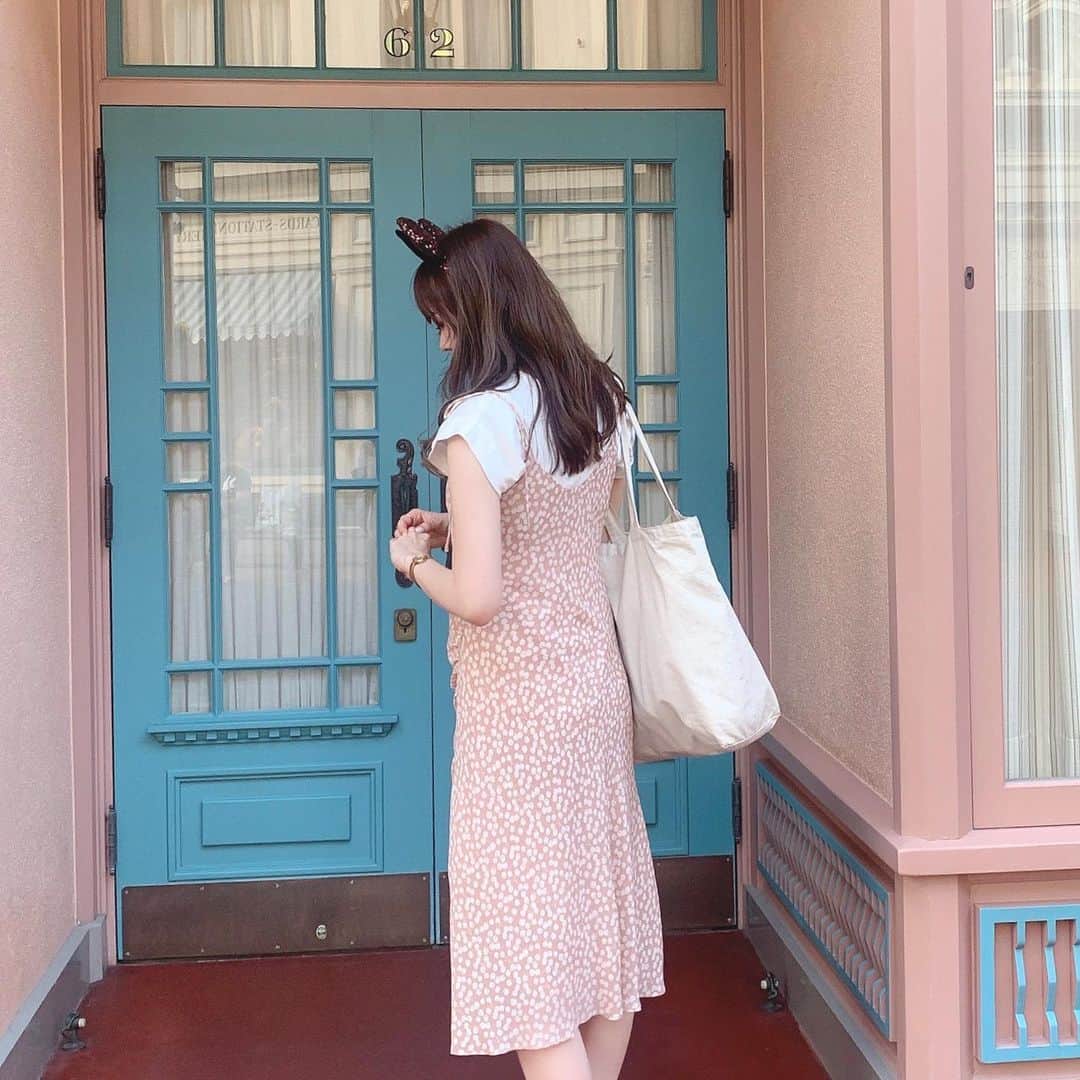 Herlipto チェリーキャミワンピース