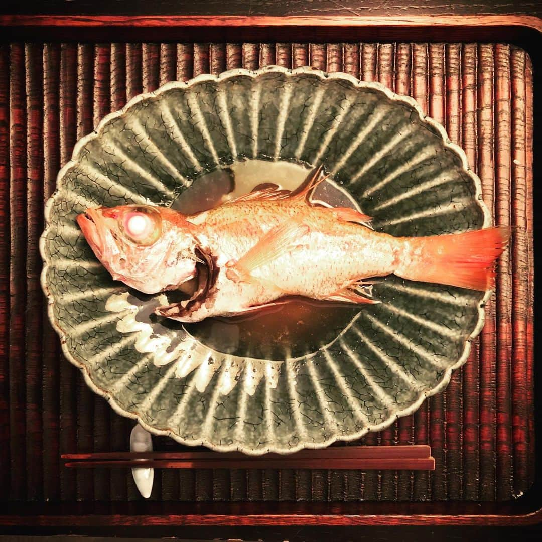 黒田知永子さんのインスタグラム写真 - (黒田知永子Instagram)「. のどぐろ🐟  奮発👏👏👏 美味しかった！  #のどぐろ  #魚の煮付け  #黒田知永子  #chiekokuroda」7月25日 22時10分 - kuroda_chieko