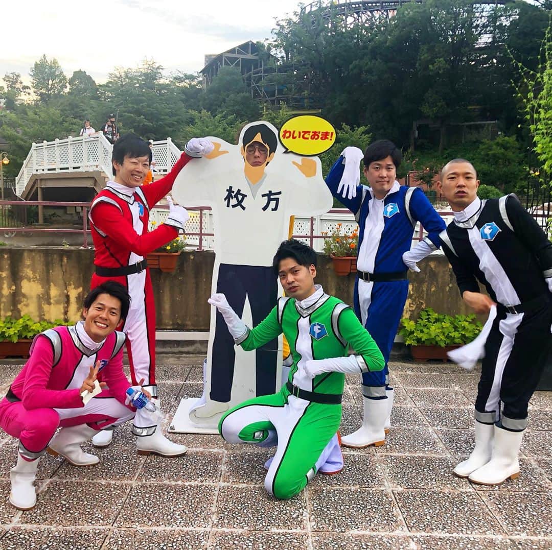 羽尻紘規のインスタグラム：「次世代お笑い戦隊ギャグレンジャー第二弾、乞うご期待！ 早くOA見たい！」