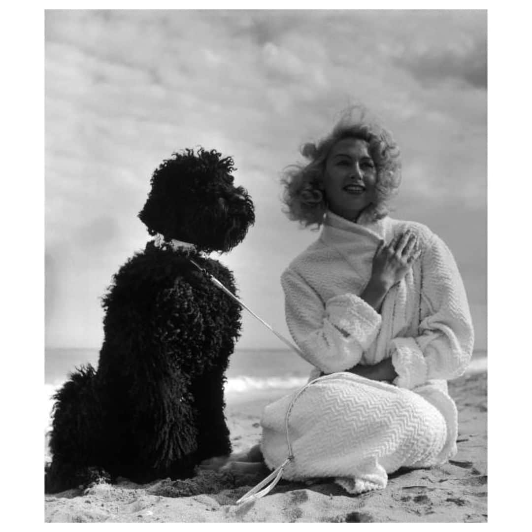 Magnum Photosさんのインスタグラム写真 - (Magnum PhotosInstagram)「The French Actress Martine Carol with her poodle. "Love and Desire" shooting. Spain. 1950.⁠ .⁠ Magnum images depict how house robes have variously signified glamour, intellectualism, seduction and liberated artistry throughout history.⁠ .⁠ See a selection of the photographs at the link in bio.⁠ .⁠ © @herbert_list/#MagnumPhotos」7月26日 0時01分 - magnumphotos