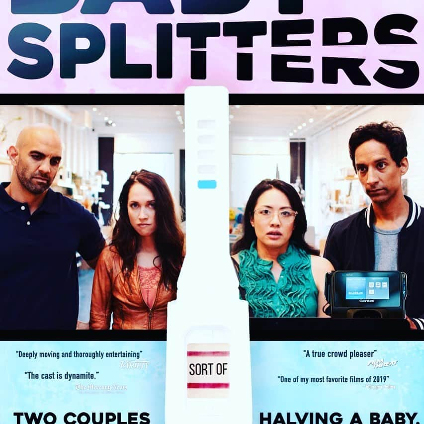 マーク・フォイアスタインのインスタグラム：「I had the pleasure of playing a fun role in my friend Sam Friedlander’s new movie BABYSPLITTERS along with Danny Pudi, Maiara Walsh, Emily C. Chang, and Eddie Alfano. You can find it on you VOD platform of choice here:  https://linktr.ee/babysplittersfilm @babysplitter @samfriedlander @saurkraut13 @therealemilyc @maiarawalsh @eddiealfano」