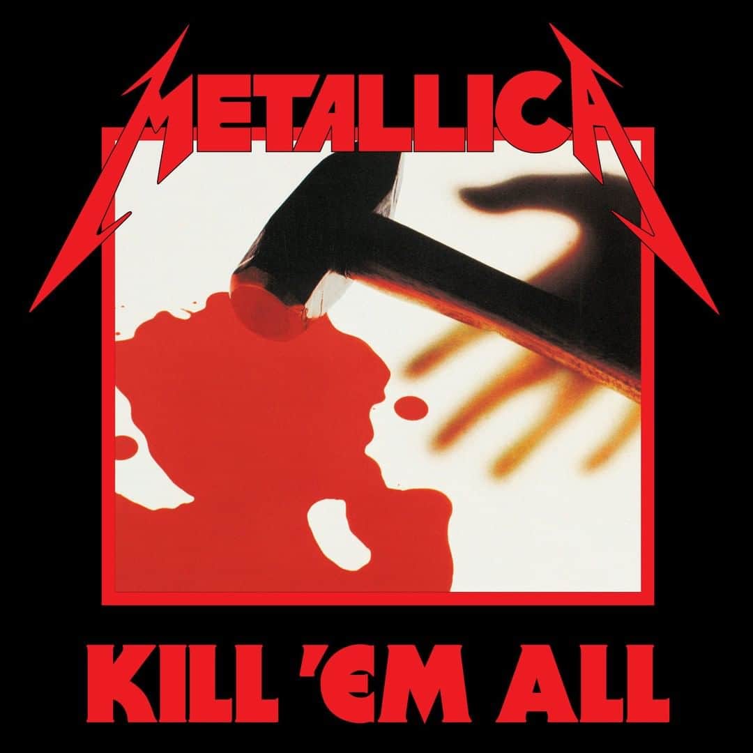 Revolverさんのインスタグラム写真 - (RevolverInstagram)「@metallica released 'Kill 'Em All' on this date in 1983!⁠ 🔨 The album got its name after the band's original title, 'Metal Up Your Ass,' was nixed due to record distributor objections. "You know what?" Cliff Burton said at the time. "Fuck those fuckers, man, those fucking record outlet people. We should just kill 'em all!"⁠ The rest is history.⁠ ⁠ Get your 'Kill 'Em All' T-shirt at the link in our bio.」7月26日 1時01分 - revolvermag