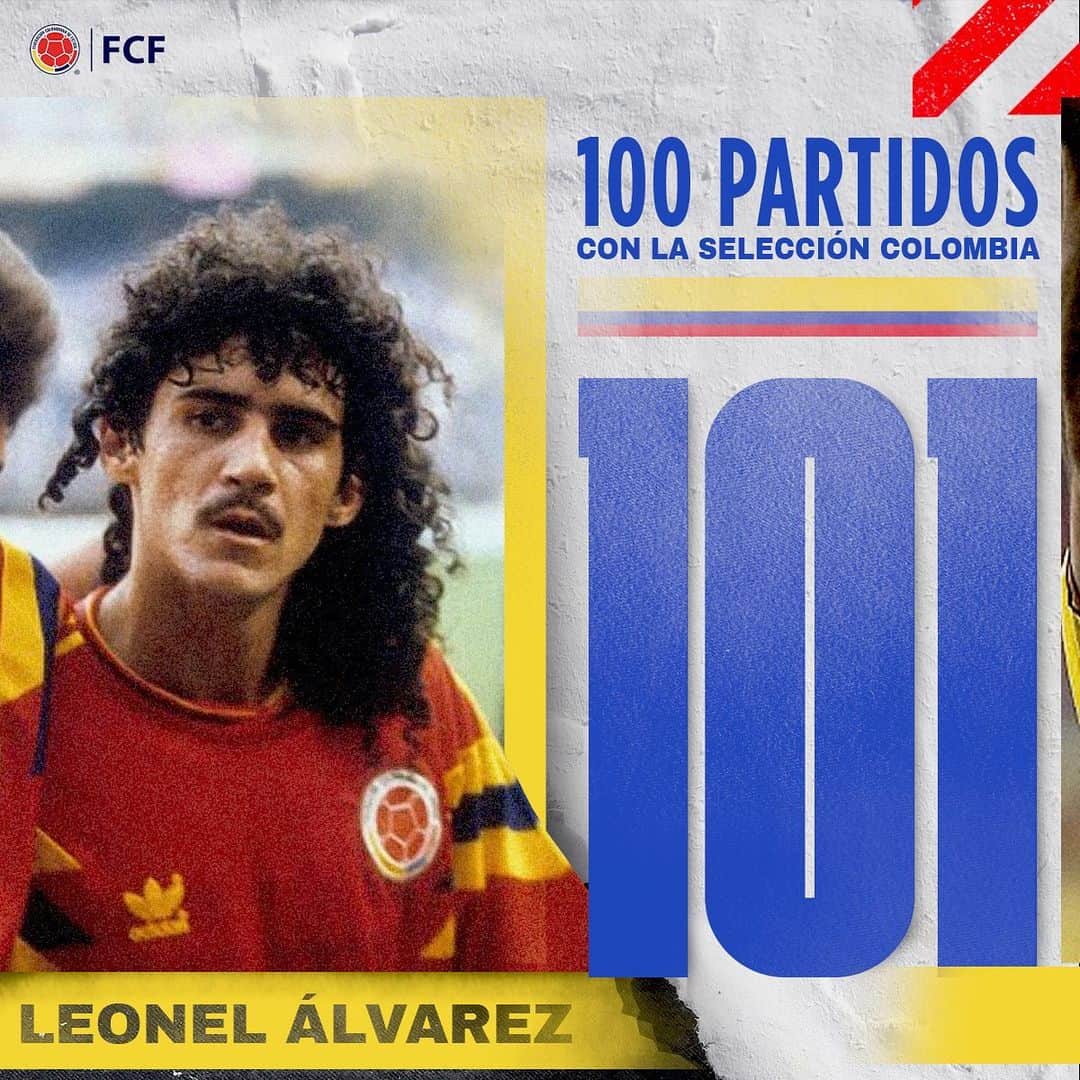 サッカー コロンビア代表チームのインスタグラム：「¡El club de los 💯!  ¿Sabes qué jugadores han disputado más de 1⃣0⃣0⃣ partidos con la selección 🇨🇴? 🤯  Encuentra la respuesta 👇🏼」