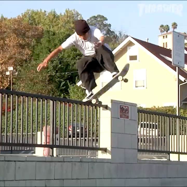 スラッシャーのインスタグラム：「👉🏾 @nick_michel in @lottiesskateshop x @vansskate’s ON GOD video 📡」