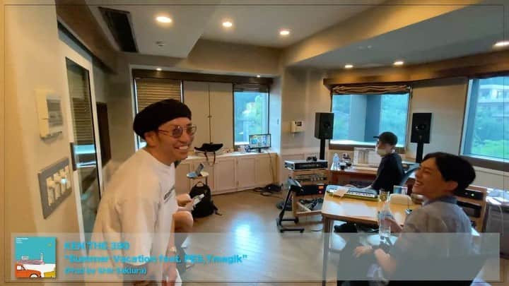 KEN THE 390のインスタグラム：「7.29(水)新曲☀️  「Summer Vacation feat. PES, Ymagik」  Prod by Shin Sakiura  梅雨明けまであと少し、、 今年の夏はこれで🌊🌊🌊  #KENTHE390」