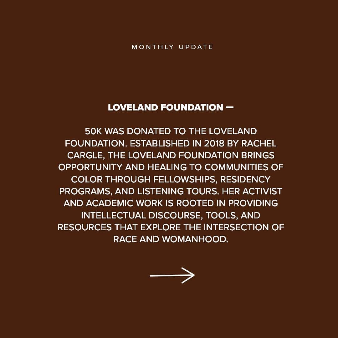 Anastasia Beverly Hillsさんのインスタグラム写真 - (Anastasia Beverly HillsInstagram)「Last month, we pledged 1 million dollars towards the fight against systemic racism, oppression, and injustice.   ABH donated 100K in June, and we wanted to provide an update about our July donations.   This upcoming week, we look forward to sharing another announcement and introducing you to the incredible cross-industry committee that we have worked with to make these choices. It is with their guidance that we hope we amplify the voices and visions of the future」7月26日 5時29分 - anastasiabeverlyhills