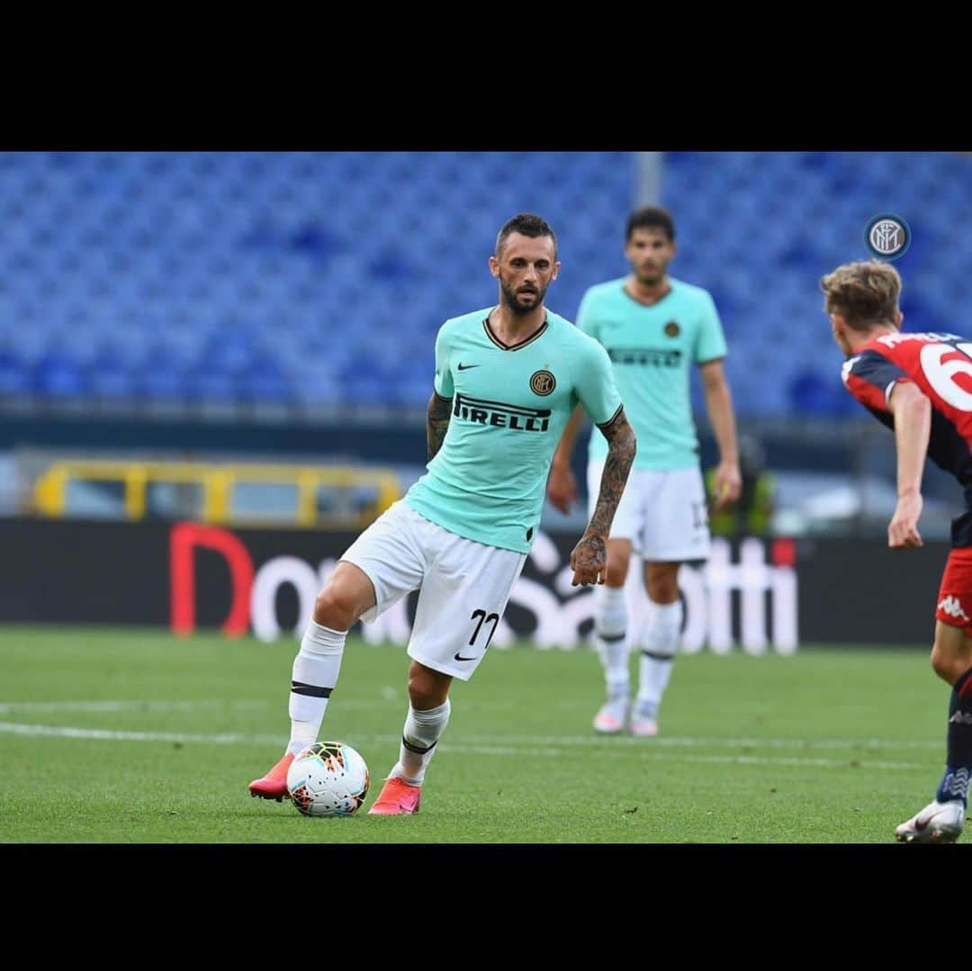 マルセロ・ブロゾビッチのインスタグラム：「Bam baam baaam! +3 @inter」