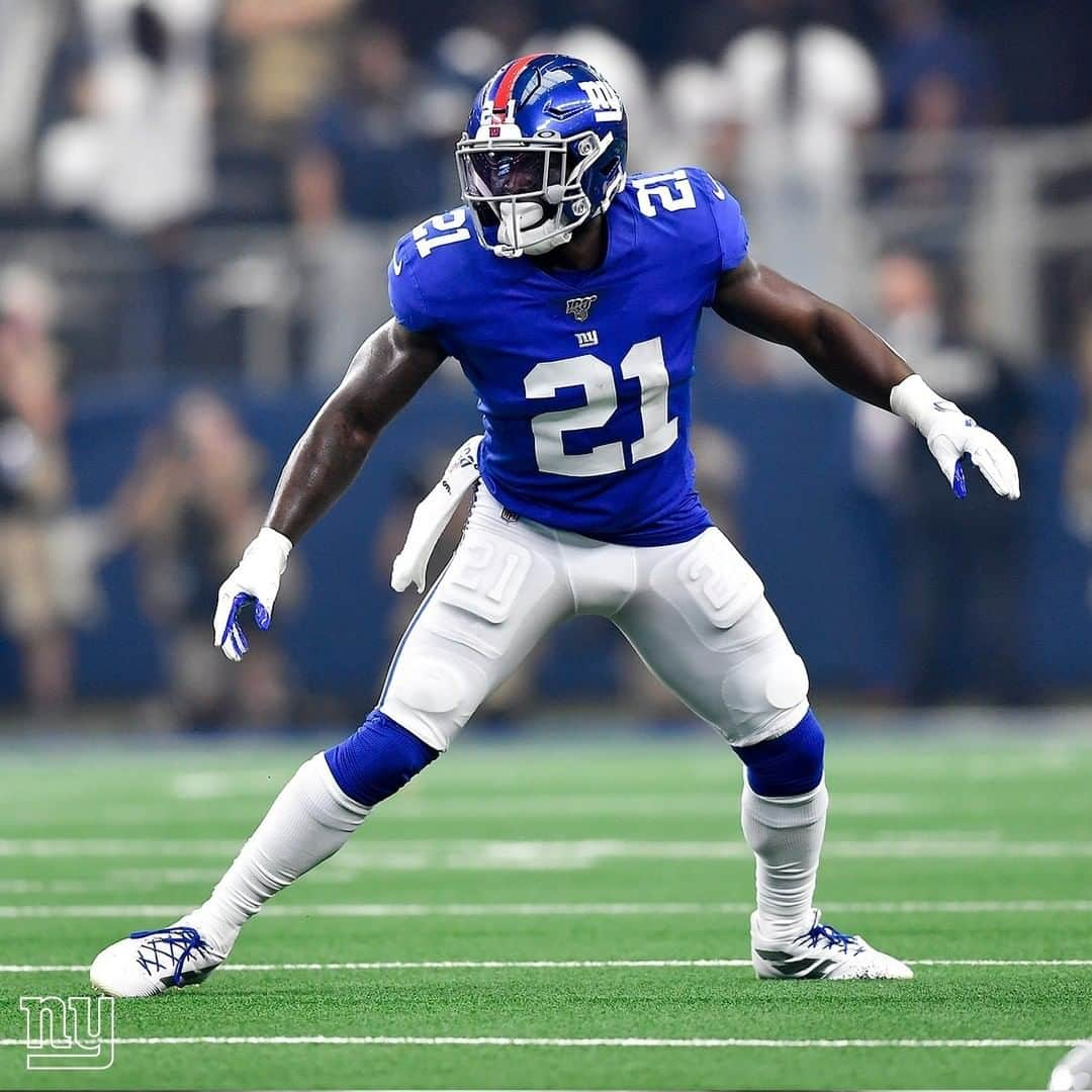 New York Giantsさんのインスタグラム写真 - (New York GiantsInstagram)「Jabrill Peppers will have __ INTs this season」7月26日 8時00分 - nygiants