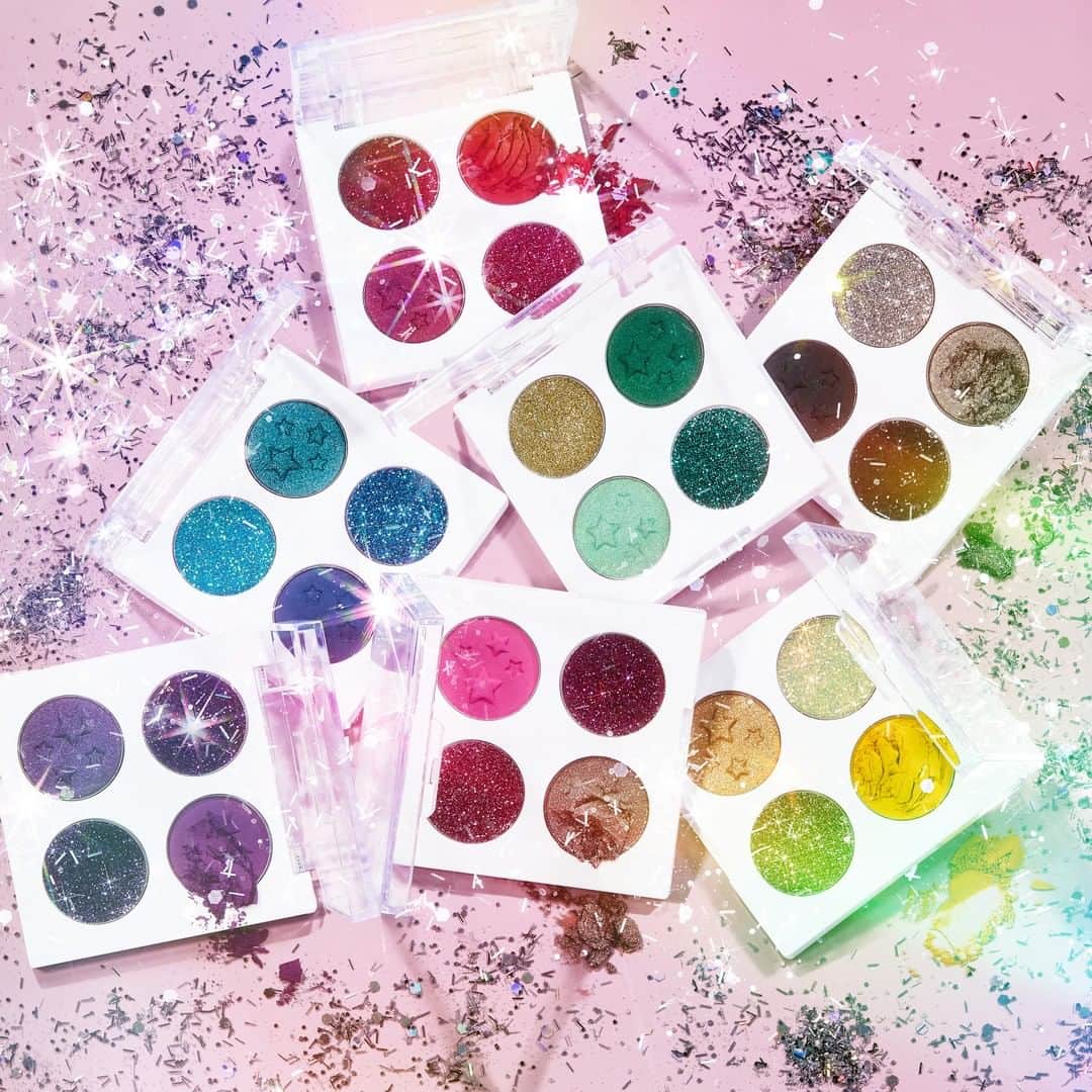 wet'n wild beautyさんのインスタグラム写真 - (wet'n wild beautyInstagram)「Bring the summer HEAT with the #FantasyMakers Pigment Palettes 🔥 Each palette has four HIGHLY-PIGMENTED, buttery-soft shadows that blend seamlessly, so you can live your BEST life in COLOR! 🌈✨  Available in 8 vibrantly pigment palettes, EXCLUSIVELY @walmart online and in-stores.  #wetnwild #wnwNeonCollection #PigmentPalettes #glitter #shimmer #mettalic #matte」7月26日 8時48分 - wetnwildbeauty