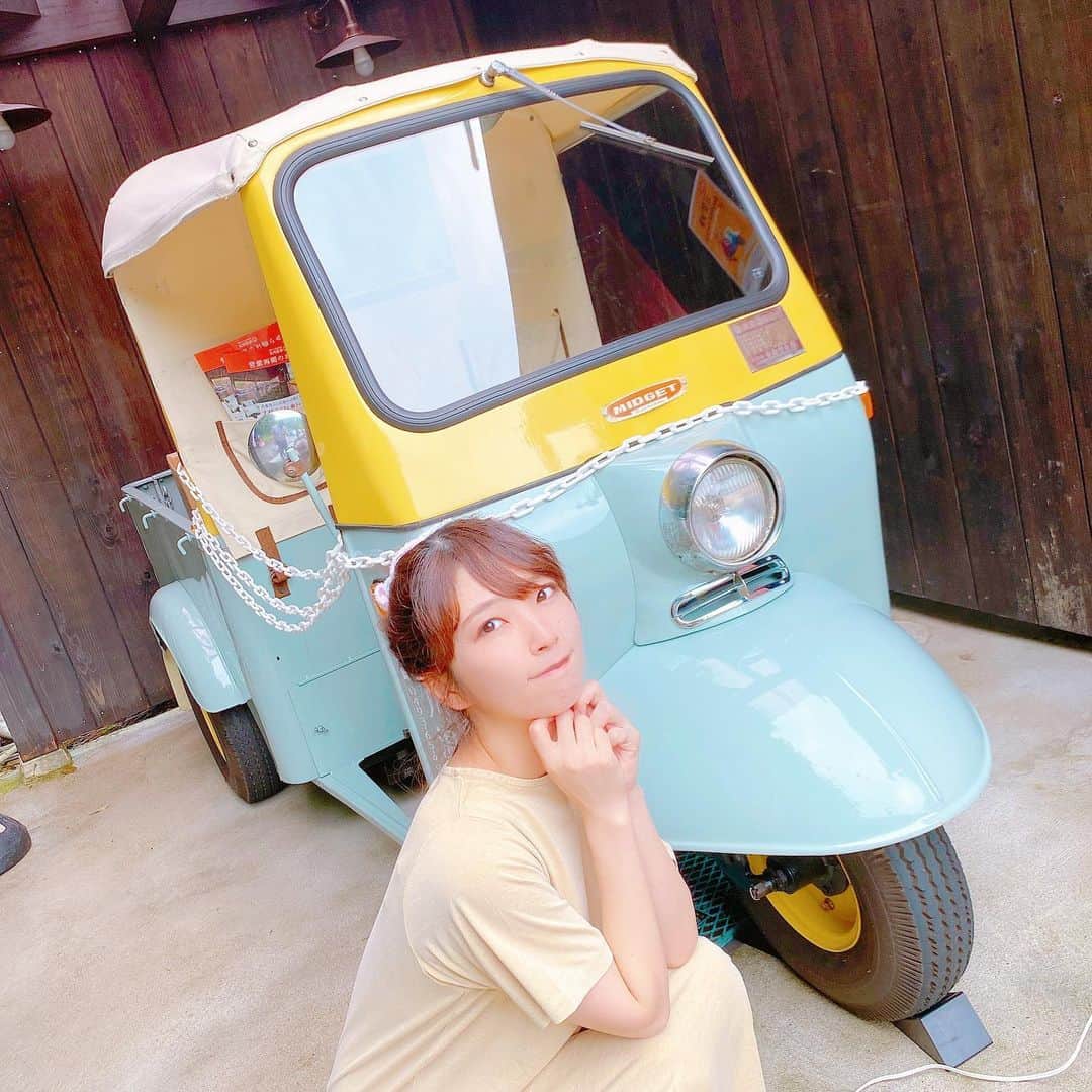 服部彩香さんのインスタグラム写真 - (服部彩香Instagram)「ぶーんおはよ🚗³₃Boooon!!♡ . #レトロ #ミゼット #玉川温泉 #フリーモデル #フリーランス #被写体 #撮影会 #グラドル #グラビア  #くびれスト #被写体 #撮影会 #撮影依頼 #仕事依頼 #ポートレート #ポートレートモデル #あやかまる #服部彩香 #shotting  #portrait #japanesegirl  #cute #kawaii  #followme  #写真好きな人と繋がりたい #カメラ好きな人と繋がりたい」7月26日 8時52分 - ayasyan1112