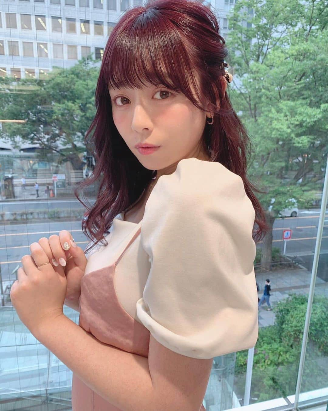 寺坂真里奈のインスタグラム：「⑅ アレンジ♡」