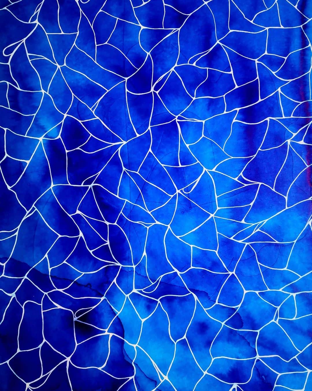 大塚咲さんのインスタグラム写真 - (大塚咲Instagram)「青になりたい。  #artworks #painting」7月26日 9時38分 - otsukasaki_