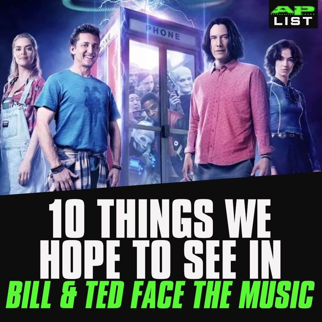 Alternative Pressさんのインスタグラム写真 - (Alternative PressInstagram)「It would be excellent to see some of these things play out in ‘Bill & Ted Face The Music’ (@billandted3) ⁠ LINK IN BIO⁠ .⁠ .⁠ .⁠ #billandted #billandtedfacethemusic #billandted3 #alternativepress #altpress」7月26日 12時00分 - altpress