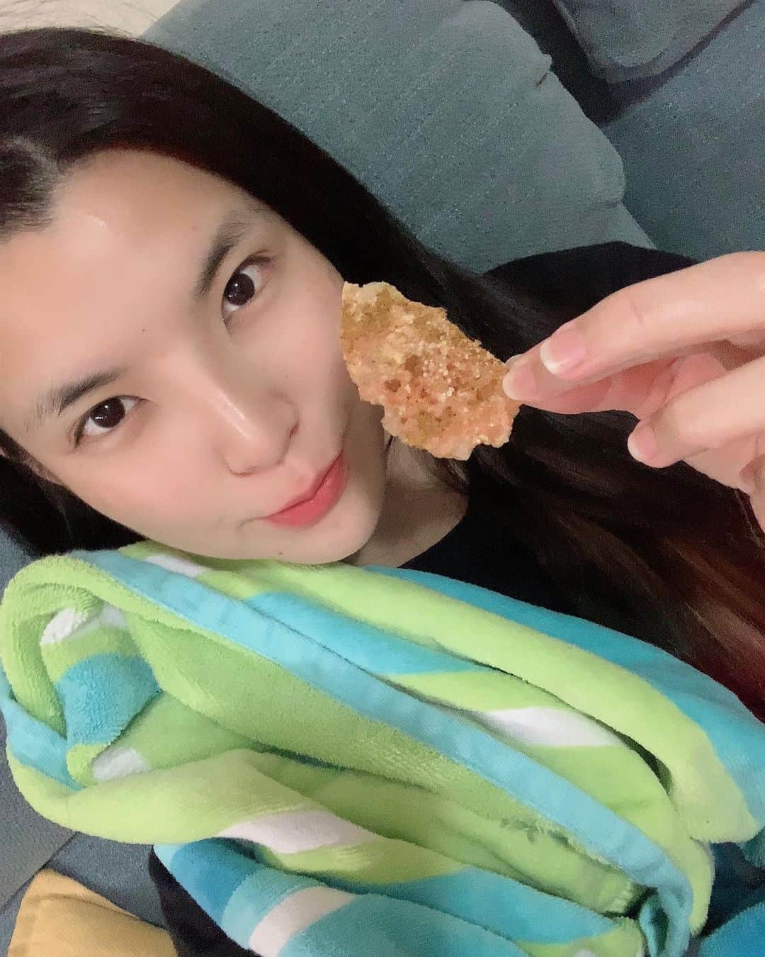 のインスタグラム：「‪Chicken breast chips!!‬ ‪ささみチップス！‬ #snacks #chiken prowrestler #hikarushida #ヘルシーおやつ」