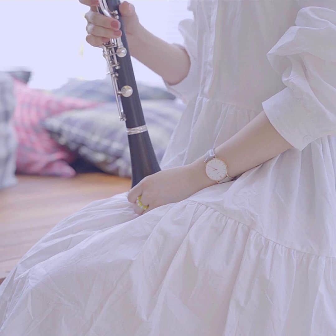 三浦千花音さんのインスタグラム写真 - (三浦千花音Instagram)「﻿  ﻿ ﻿ はぴはぴ。﻿ ﻿ ﻿ ﻿ #clarinet﻿ ﻿」7月26日 23時23分 - chikane2525_