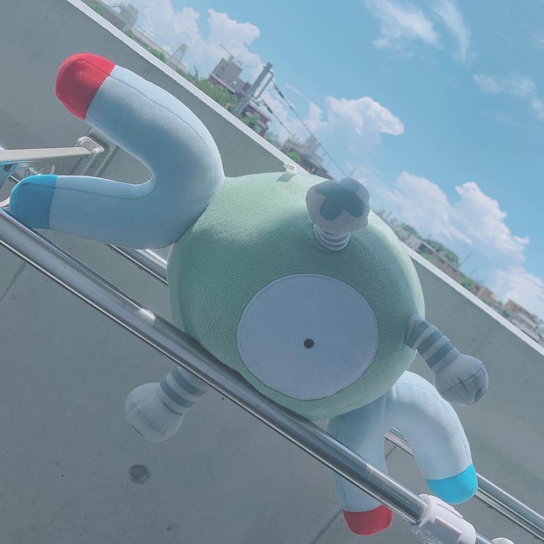 ねおきまこのインスタグラム：「今日はコイルが干されてる . . .  #pokemon #ポケモン」