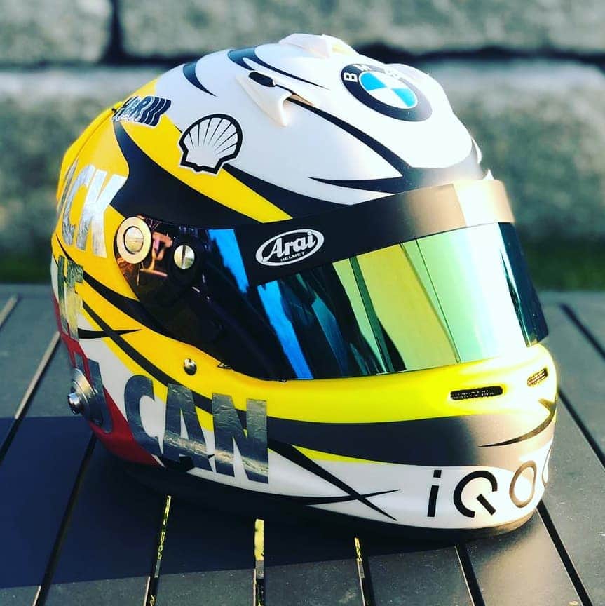 ティモ・グロックさんのインスタグラム写真 - (ティモ・グロックInstagram)「In the "Eye of the Tiger" 🐯 - We went all in and created a complete new and different helmet design for the @dtm_pics season 2020. I hope it will bring more luck this year. 🤞 Thanks to @fabulastories & Danny Design for this great piece of art 🙏 How do you like it? Let me know your thoughts.  - - - #arai #araihelmet #helmetdesign #eyeofthetiger #dtm #bmwmotorsport #iqoo #pointracing #fabulastories #glockmeifyoucan」7月26日 17時40分 - realglocktimo