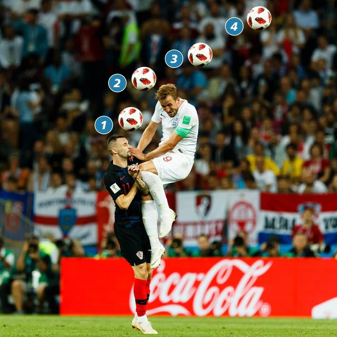 FIFAワールドカップさんのインスタグラム写真 - (FIFAワールドカップInstagram)「Spot the ball! ⚽️❓  #WorldCup #Russia2018 🇭🇷 #SpotTheBall 🏴󠁧󠁢󠁥󠁮󠁧󠁿 #Croatia #England #SundayFootball #FootballSunday #ThreeLions #Vatreni」7月26日 18時35分 - fifaworldcup