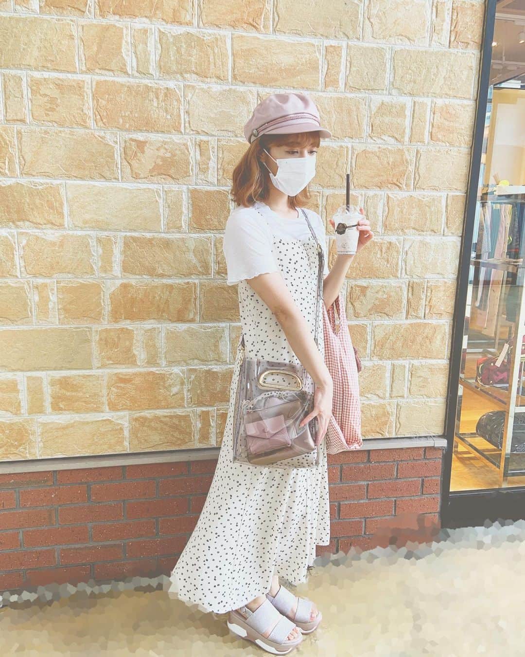 のインスタグラム：「今日のコーデ🐱  #カオリノモリ  #heather  #niceclaup」