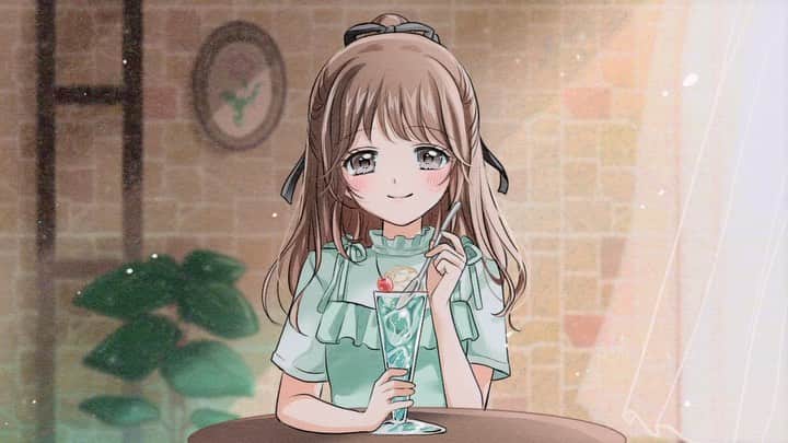 秋奈のインスタグラム：「﻿ ﻿ 改めまして...！﻿ ﻿ #今日はソーダのひ フルバージョンをYouTubeに投稿いたしました🎐✨﻿ ﻿ 曲調はとにかく心地いい〜感じにしたくて、モーニングルーティンとか、カフェで休憩してる時とか、家に帰る途中とか、寝る前とかに聞いてほしいな〜って気持ちで作りました♪﻿ ﻿ そして、この曲に込めた想いはYouTubeの概要欄に書いています☺️💕﻿ ぜひぜひ聴いてください〜！🍹✨﻿ ﻿ そしてそして...！！﻿ YouTubeの概要欄に書いていたプレゼント企画についても載せましたので、ぜひ見てね〜！👀🌼﻿ ﻿ ﻿ 🌼↓応募方法↓🌼﻿ ﻿ Twitter(またはInstagram)の動画をRT ＋ #今日はソーダのひ のハッシュタグになんでも一言添えてくださった皆様の中から、抽選で50名様にオリジナルポストカードをお送りさせていただきますっ✨ ﻿ ﻿ 子兎様が描いてくださった素敵なイラストに一枚一枚サインをしてお送りさせて頂きます♪﻿ ﻿ 期限は8月9日まで！﻿ 抽選結果は10日を予定してますっ(*'ω'*)﻿ ﻿ 抽選結果の日の周辺はDMを許可する設定にして頂けると嬉しいです>< ﻿ 投稿はすべての人に見れるように設定して頂けると嬉しいですー！😭🙏✨﻿ ﻿ よろしくお願いしますっ(*´∇｀*)」