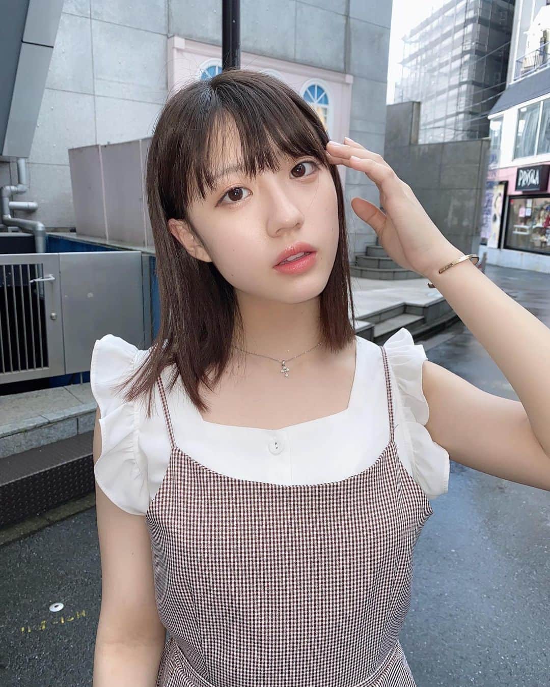 仲本愛美さんのインスタグラム写真 - (仲本愛美Instagram)「降ったり止んだりでボサ子誕生」7月26日 20時27分 -  manamana_kimono