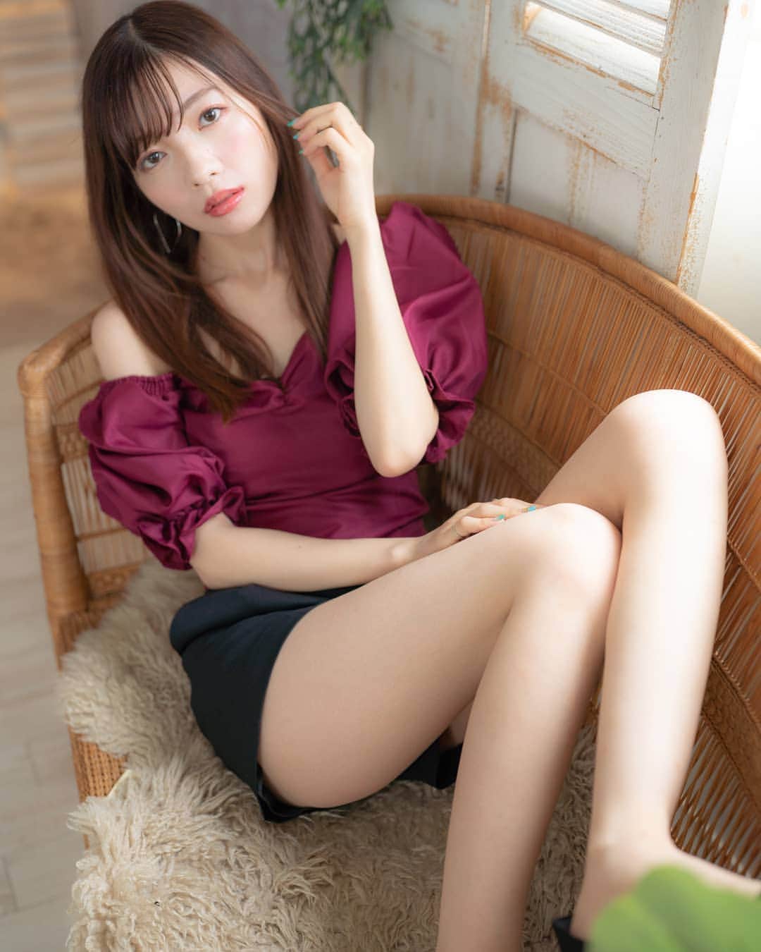 のインスタグラム：「2020.7.24 WALL PAPER撮影会@ studio Coucou 田尾睦美さん #田尾睦美」