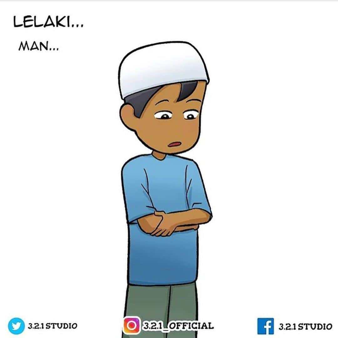 Koleksi Komik Malaysiaさんのインスタグラム写真 - (Koleksi Komik MalaysiaInstagram)「#Repost @3.2.1_official with @get_repost ・・・ Bahagian 1:  Maafkan saya kerana memecahkan rahsia. inilah sebab seseorang lelaki tu selalu lambat jawab call. Para jejaka sekalian! tag dan komenlah kenalan anda untuk menjernihkan keadaan! lepastu ayuh MOBA! . Psss, kami ada halaman rasmi di Instagram @3.2.1_official , Facebook dan juga Twitter! Jemput 'like" dan "follow" halaman rasmi kami😁 . Ingat semua! Amalkan langkah pencegahan Covid-19! Bersama kita putuskan rantaian Covid-19! Tag kawan2, keluarga, abang, adik, kakak, kyodai, nakama, cikgu, kenalan dan komen sikit kat bawah👇😘  . Part 1:  Forgive me for breaking the secret. This is the reason why man always late to answer the call. Guys! Tag and comment your contacts to clarify the situation! The let's MOBA! . Psss, we have page on Instagram @3.2.1_official, Facebook and Twitter. You guys are invited to "like' and 'follow' our official page there😁 . Remember guys! Practice Covid-19 Prevention Steps! Together we break Covid-19 chain! What else! Tag your friends, family, brothers, sisters, kyodai, nakama, teachers, anyone and comments below👇😘 . #comic #comics #comicstrip #animation #malaysia #komik #komikmalaysia #animasi #anime #cartoon #cartoonist #cartoons #drawing #illustration #mangaartist #mangadrawing #illustrator #komikstrip #gengkomik #webcomic #webtoon #kartun #friendship #kawan #covid_19 #321OFFICIAL #stayhome #malaysiancomic #sekolah friends」7月26日 21時31分 - tokkmungg_exclusive