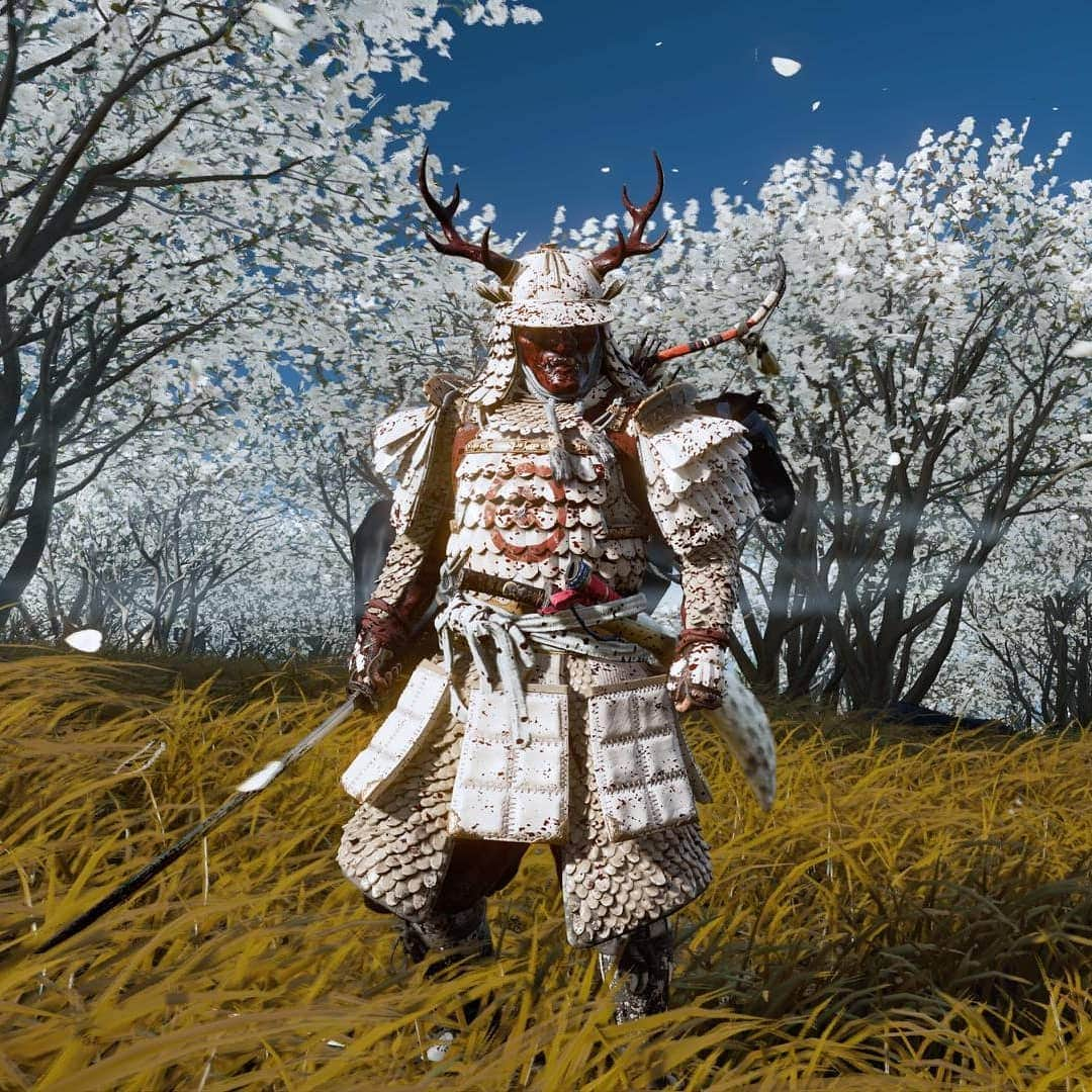 ピューディパイさんのインスタグラム写真 - (ピューディパイInstagram)「Fuck selfies, ghost of tsushima camera mode is where its at. 🤳 GET FLUTED」7月27日 7時39分 - pewdiepie