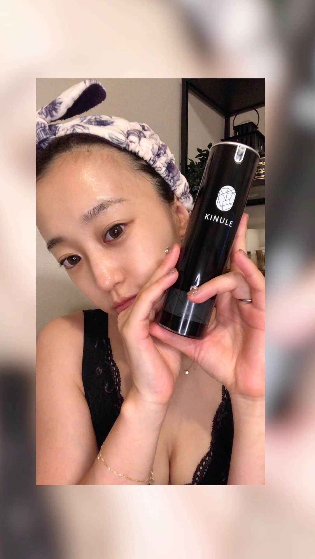 DJ YURiAのインスタグラム：「炭酸パックが大好きなのて﻿ 炭酸クレンジングを発見して﻿ 使ってみました🙋🏻‍♀️﻿ ﻿ 黒いジェルがあわあわになって﻿ 憎き毛穴の黒ずみが﻿ スッキリしました😳﻿ ﻿ 肌のツッパリもないし﻿ 気になるところにだけ﻿ 使えるので凄く良い！！﻿ ということで﻿ お勧め出来そうだったので﻿ 動画まとめました🙆🏻‍♀️﻿ ﻿ 炭酸パック　　　→くすみ改善﻿ 炭酸クレンジング→毛穴の黒ずみ改善﻿ ﻿ で使っていこうと思います🤤✨﻿ ﻿ ﻿ ハイライトにリンクもあるので﻿ 見てみてね🙏🏻💕﻿ ﻿ ﻿ ﻿ #KINULE﻿ #beauty﻿ #skincare﻿ #炭酸クレンジング﻿ #美容﻿ #美肌﻿ #毛穴ケア﻿ #毛穴の黒ずみ﻿」
