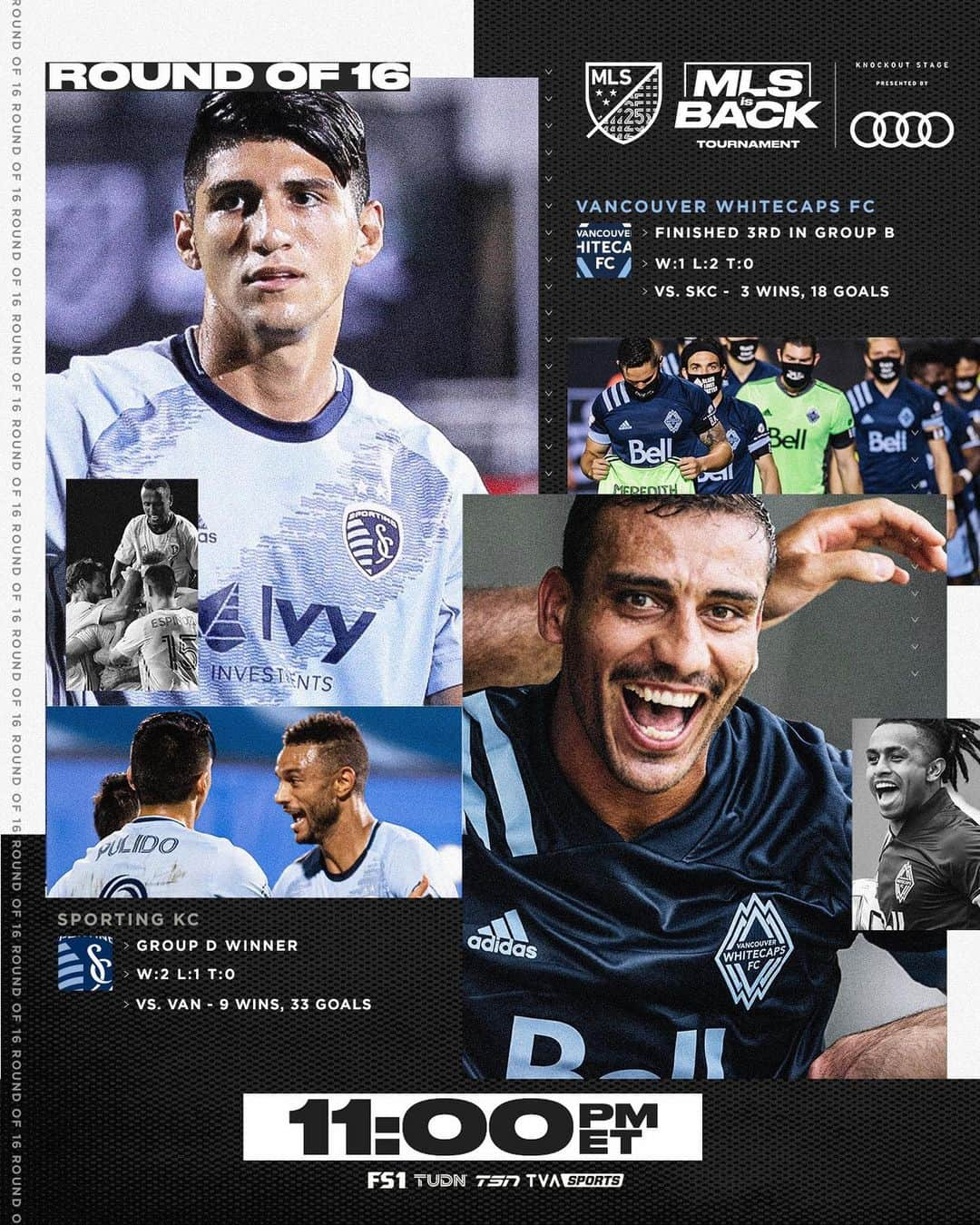 Major League Soccerさんのインスタグラム写真 - (Major League SoccerInstagram)「Round of 16 continues. 💪 @sportingkc 🆚 @whitecapsfc」7月27日 1時59分 - mls