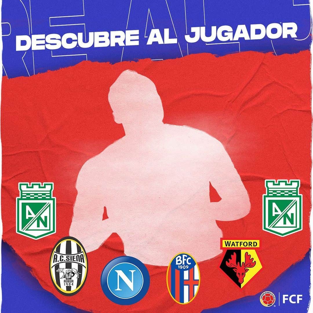 サッカー コロンビア代表チームのインスタグラム：「¿Puedes descubrir al jugador 🧐?   ¿Cuál futbolista de nuestra selección jugó en estas ligas?   🇨🇴 ✅ 🇮🇹 ✅ 🏴󠁧󠁢󠁥󠁮󠁧󠁿 ✅  Comenta con tu respuesta ✍🏼」