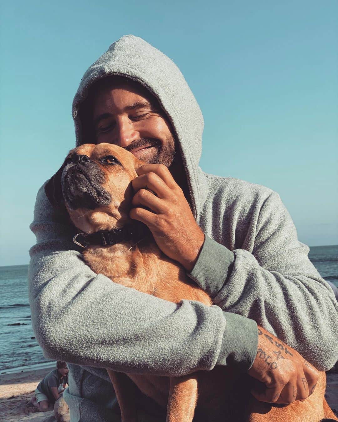 ブロディ・ジェンナーのインスタグラム：「My best Little buddy 💙」