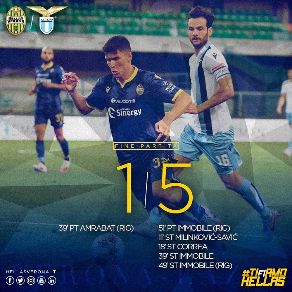 エラス・ヴェローナFCのインスタグラム