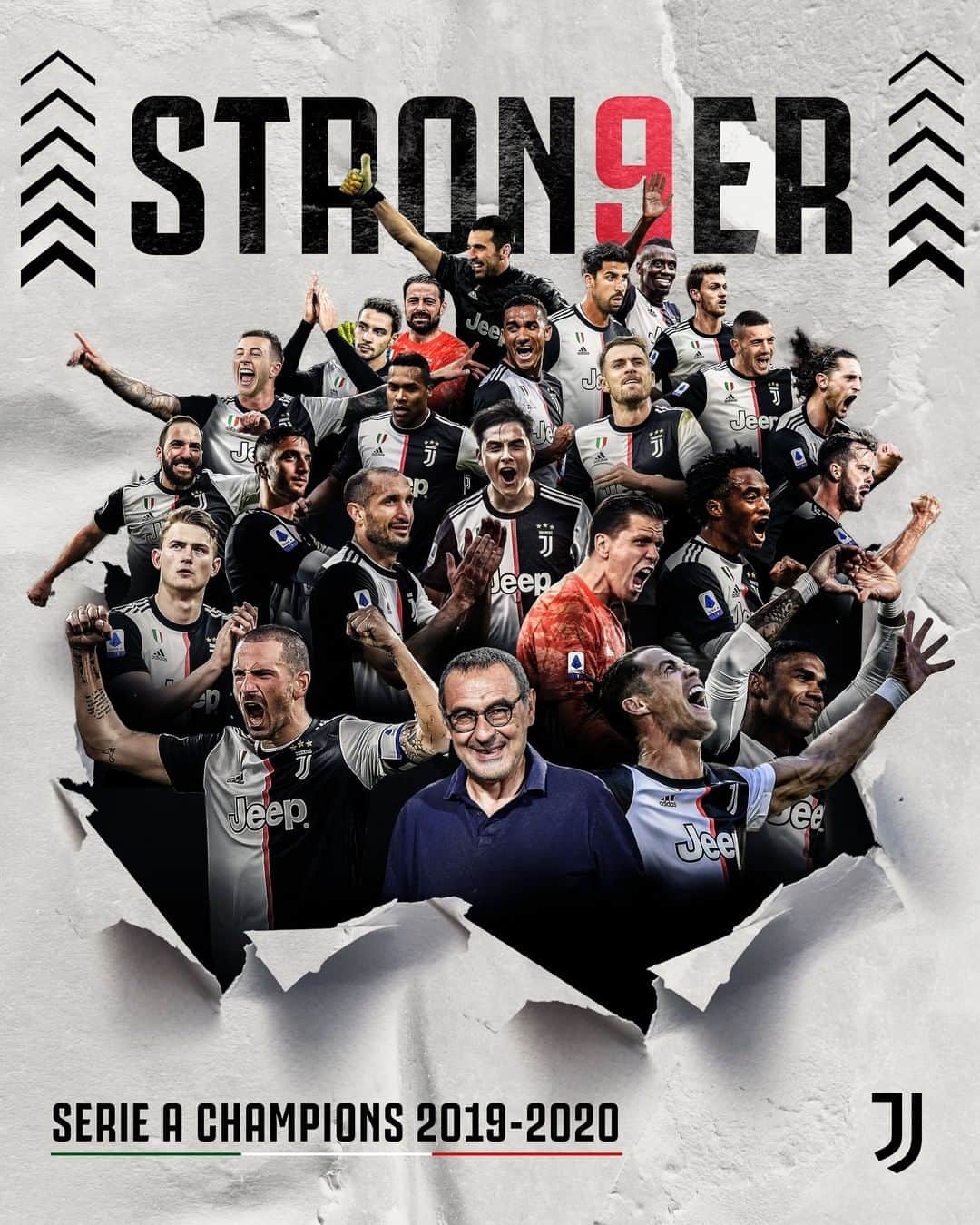 ユヴェントスFCさんのインスタグラム写真 - (ユヴェントスFCInstagram)「We. Are. #Stron9er 🏆🏆🏆🏆🏆🏆🏆🏆🏆  CHAMPIONS OF ITALY 2019/20 🇮🇹⚪️⚫️ #LiveAhead」7月27日 6時43分 - juventus