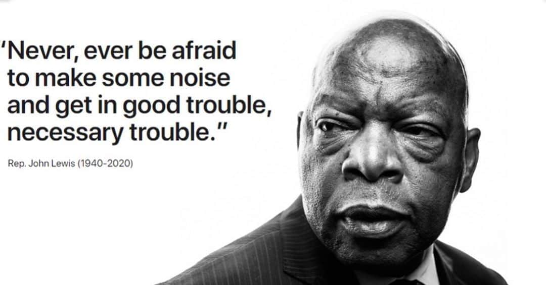 レイ・アレンのインスタグラム：「Rest In Peace  Mr. Lewis!  From 1940 until now, you left an indelible mark on this crazy world that we live in. Your dash was spent fighting for equality and justice for all in America and for going to war against the evilness of racism, bigotry and white supremacy. I hope we all do our best to fight the good fight and not be afraid to speak up because it might make someone mad. Take a page from Representative Lewis’s playbook and imagine what it had to feel like crossing the #edmundpettusbridge knowing he might lose his life! He walked anyways, because he knew that the ugliness could not be aloud to win.  Thank you Sir! Your memory will forever live on in my heart and mind. #trueamericanhero」