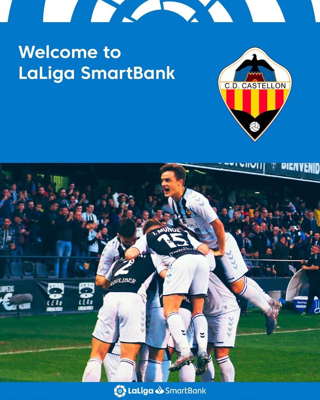 LFPさんのインスタグラム写真 - (LFPInstagram)「🖤🤍 10 years later, welcome 🔙 to #LaLigaSmartBank, @cd_castellon! • 🖤🤍 10 años después, ¡bienvenidos de nuevo a #LaLiga SmartBank, #Castellón! • #LaLiga #Football」7月27日 6時57分 - laliga