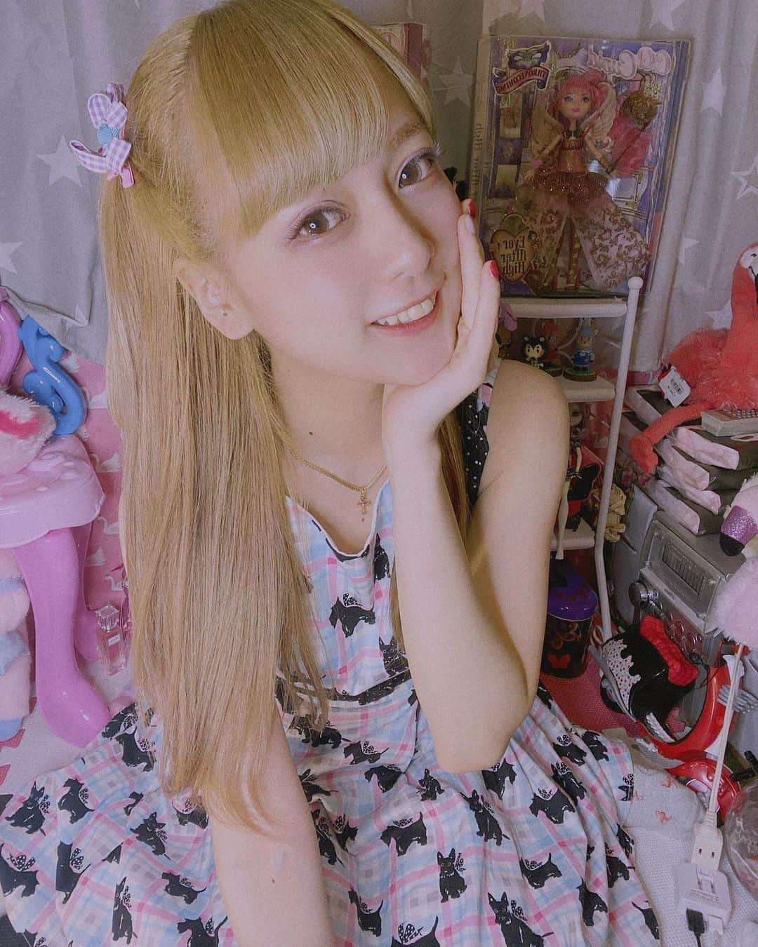 水森依音さんのインスタグラム写真 - (水森依音Instagram)「🎀🐾🎀🐾」7月27日 17時39分 - ion_mizumori