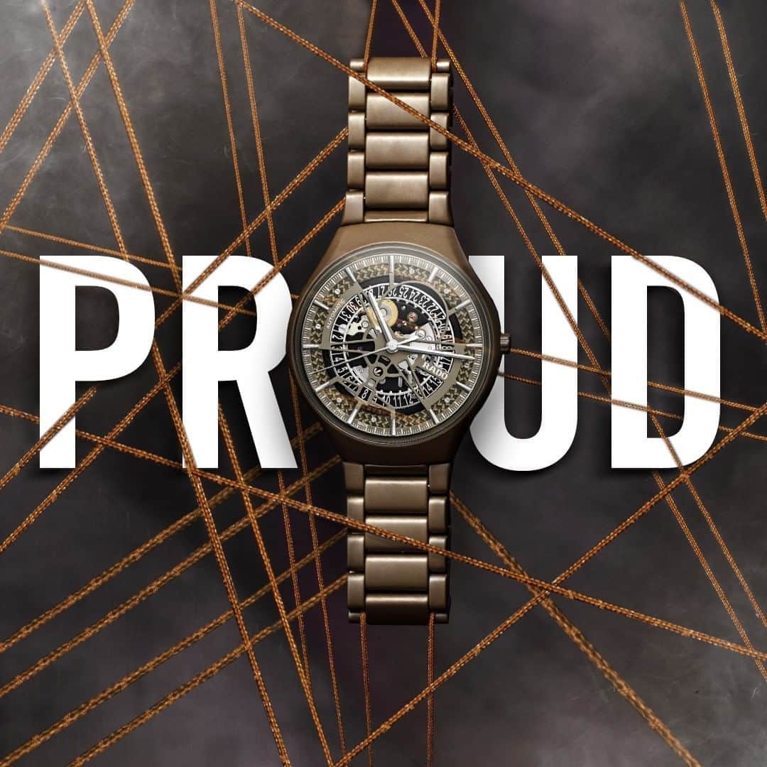 のインスタグラム：「The True Thinline Anima proudly reveals the mastery of materials at its centre. Lightweight, complex and mechanical... see it and feel it. #Rado #Feelit」