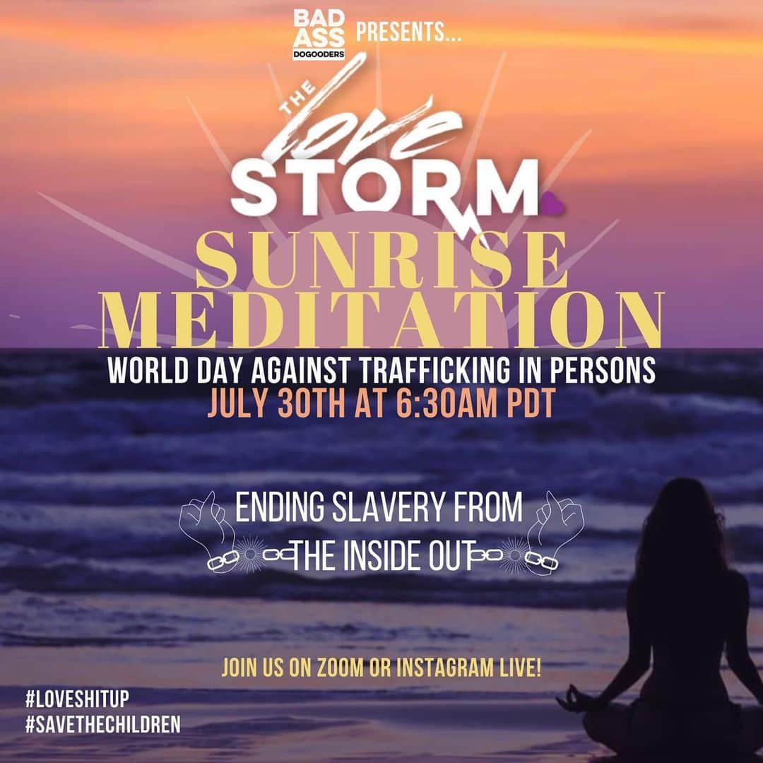 アナリン・マッコードのインスタグラム：「THE ST⚡️RM IS COMING... back!  On January 11th, at the Los Angeles City Hall, @TheLoveStorm began its global tour raising awareness and shared collective energy against human-trafficking and modern-day slavery. On March 11th, the Storm continued its campaign in New York City. On March 12th, COVID-19 stopped the U.S. in its tracks.   The Love Storm has continued to brew, but hasn’t been permitted to make landfall in any new cities due to the global pandemic.   HOWEVER, the novel coronavirus has not stopped the trafficking of little children, men and women. In fact, experts say that it’s making it worse because the issue has stopped being a major focal point.   THE LOVE STORM is relaunching an initial phase virtually on Thursday, 7.30.2020 #WorldDayAgainstTraffickingInPersons   Please, join our online event to help further this important conversation and be a Voice for the Voiceless during this crucial time.   #WeAreTheStorm  *ZOOM LINK in @thelovestorm bio or join on my Instagram LIVE @theannalynnemccord  #LOVESHITUP」