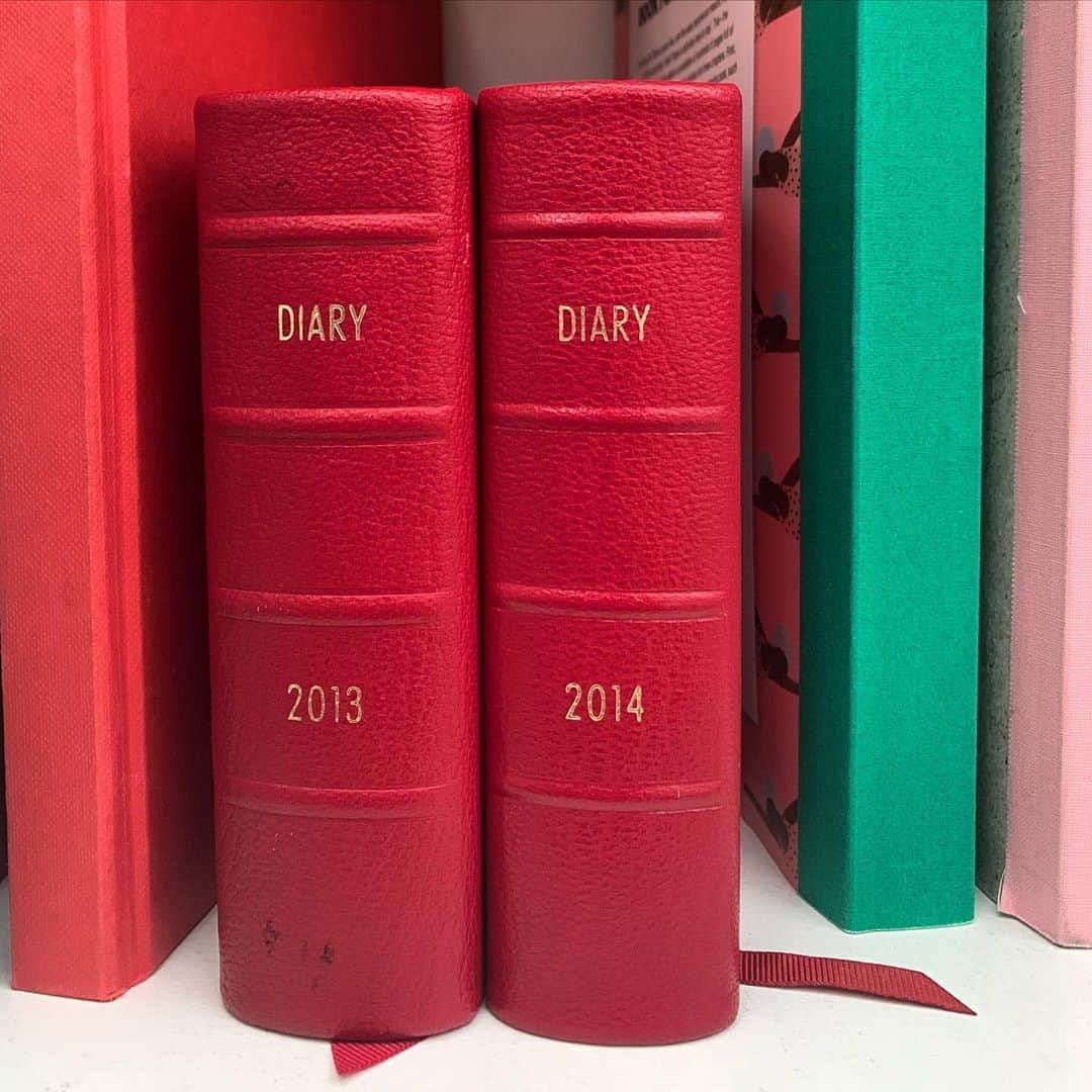 風間ゆみえのインスタグラム：「2013.2014 DIARY  @smythson」