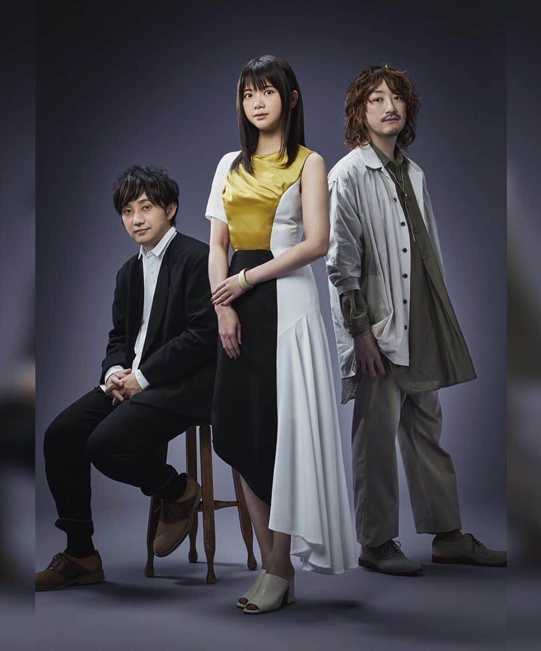 アツシナカシマのインスタグラム：「#atsushinakashima #アツシナカシマ #いきものがかり #吉岡聖恵 #ドレス @kiyoe_yoshioka_official」