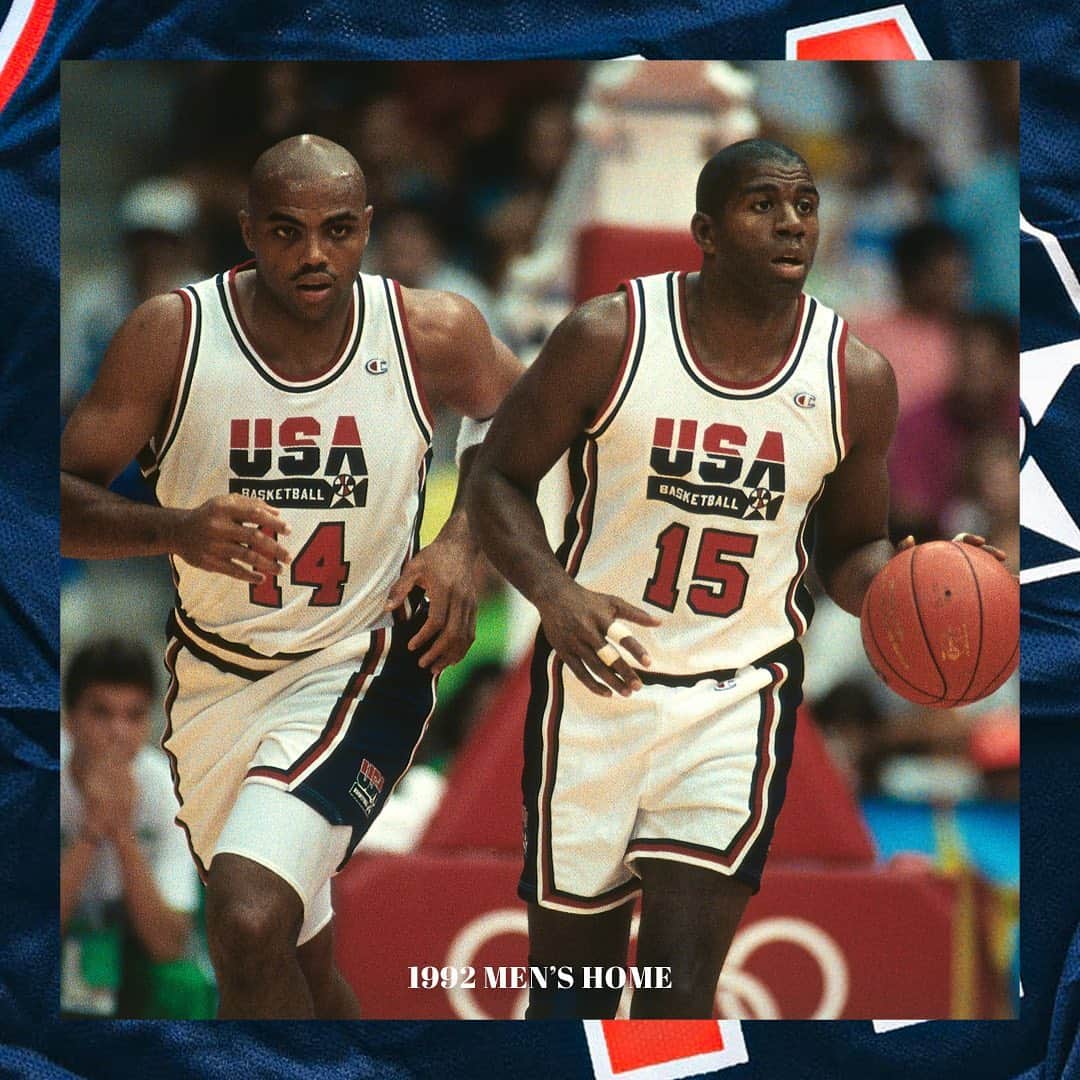 USA Basketballさんのインスタグラム写真 - (USA BasketballInstagram)「Which Olympic uniform is your all-time favorite?   🇺🇸 #OlympicRewind」7月27日 11時25分 - usabasketball