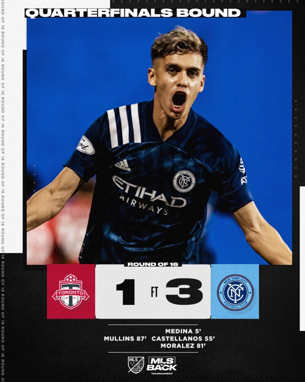 Major League Soccerさんのインスタグラム写真 - (Major League SoccerInstagram)「@nycfc are moving on!!! 🗽」7月27日 11時38分 - mls