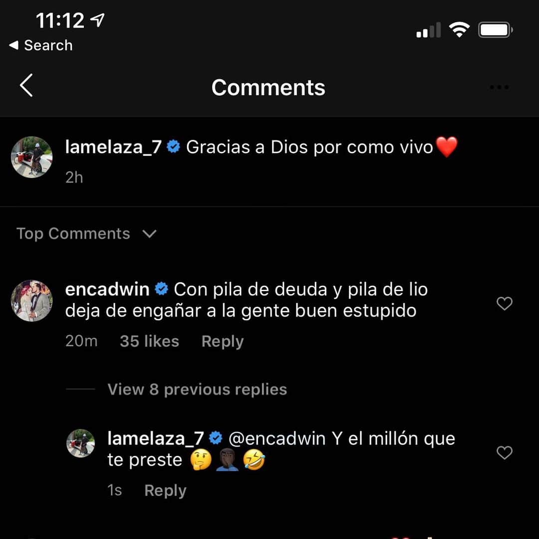 ホセ・レイエスのインスタグラム：「Pensé que era WS🤣🤣🤣🤣#Pagame」
