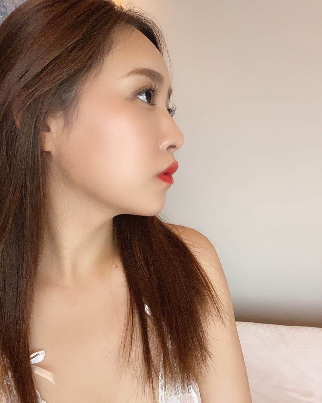 櫻美雪（旧さくらみゆき）のインスタグラム：「横顔🐤 #av #jav  #セクシー女優 #横顔　#profile #옆모습」