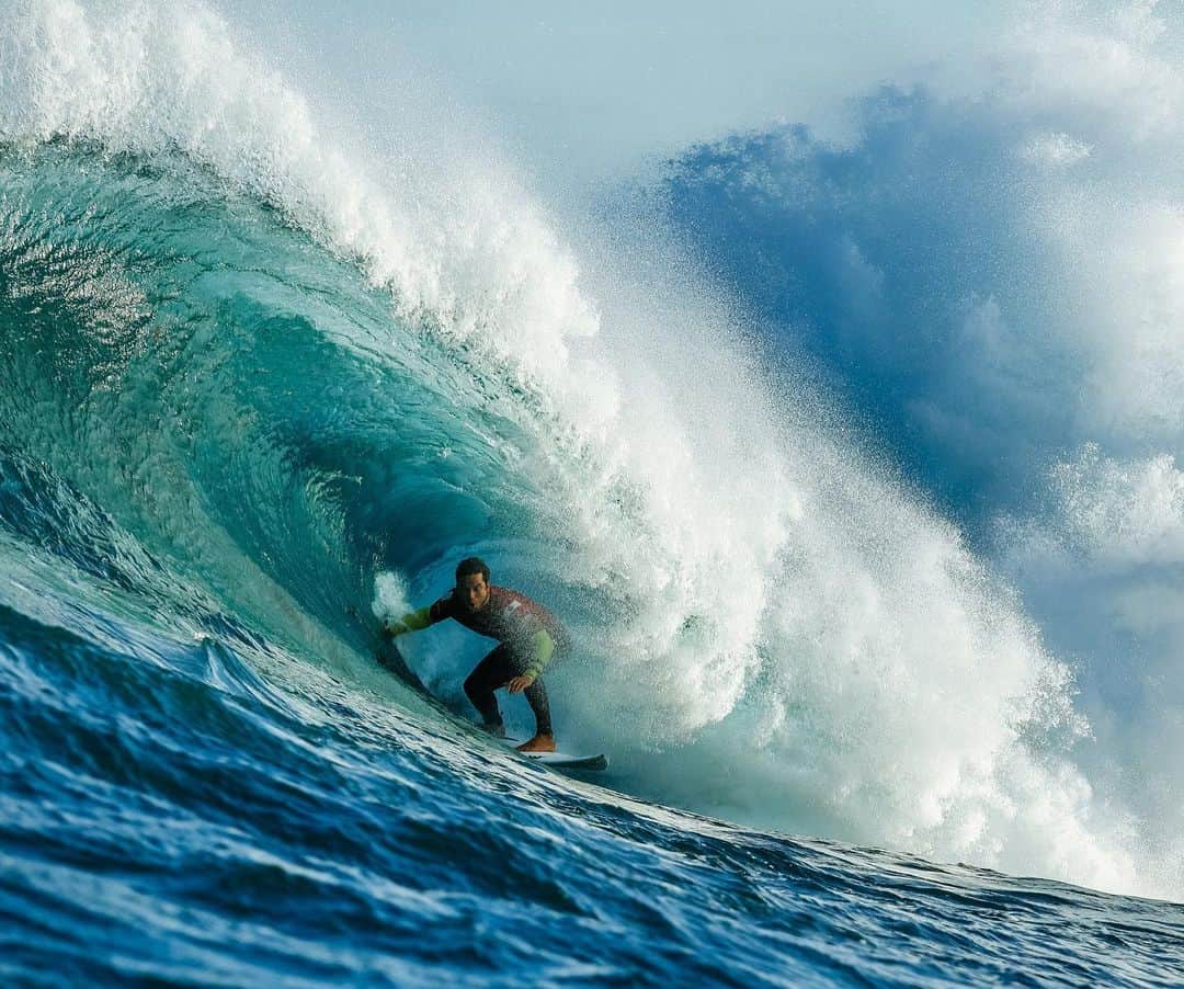 ミシェル・ボレーズのインスタグラム：「The box last year . I love WA! It’s so wild in and out of the water .  @wsl」