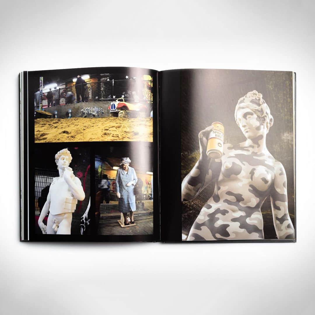 HYPEBEASTさんのインスタグラム写真 - (HYPEBEASTInstagram)「@hypebeastart: @banksy's iconic street art has been chronicled in new hardcover book called ‘Banksy: You Are An Acceptable Level of Threat and if You Were Not You Would Know.’ From his early graffiti in Bristol in the late 1990s to his ‘Seasons Greetings’ piece which was unveiled in 2018 on Christmas day, the 248-page edition covers the elusive British artist’s entire street art career. Head to the link in our bio for more details. The book is available now select retail websites including @amazon.⁠⠀ Photo: Banksy」7月27日 15時46分 - hypebeast